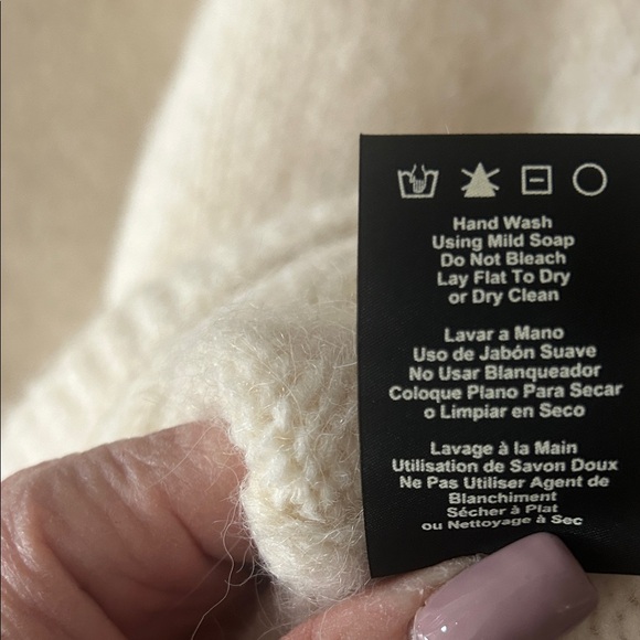 UGG Women's Soft Cream Cowl Neck Sweater - Picture 10 of 10